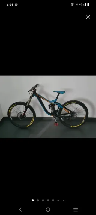 Bicicleta Giant Glory Descenso