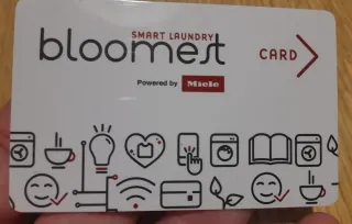 Tarjeta Recarga Lavandería Bloomest