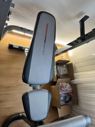 Banco de pesas multifuncional