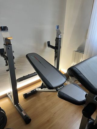 Banco de pesas multifuncional