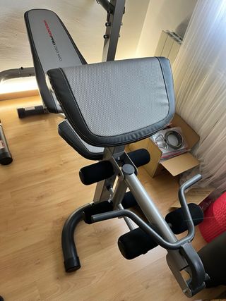 Banco de pesas multifuncional