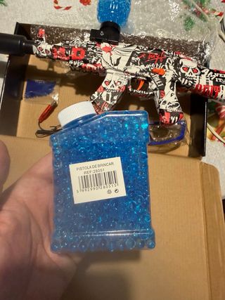 Pistola de Gel con Accesorios