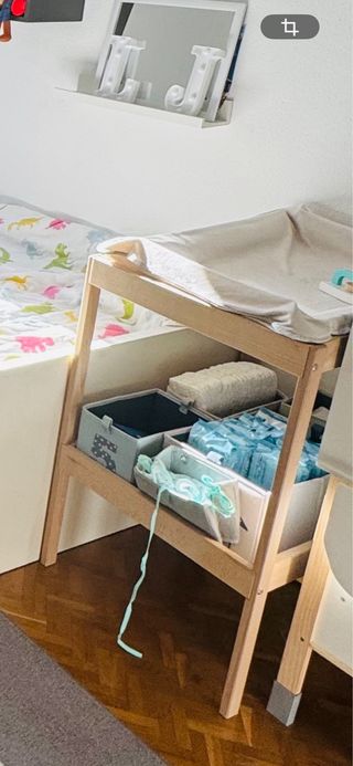 Cambiador Bebé IKEA Blanco/Haya