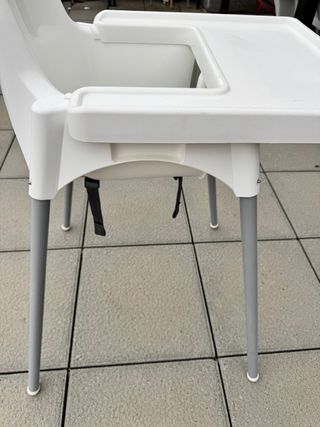 Trona bebé Ikea blanca