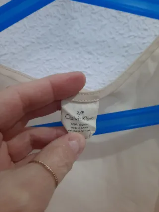 Camisones Calvin Klein Beige y Azul