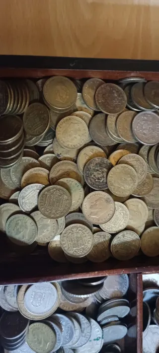 Monedas antiguas 50 Pesetas y más