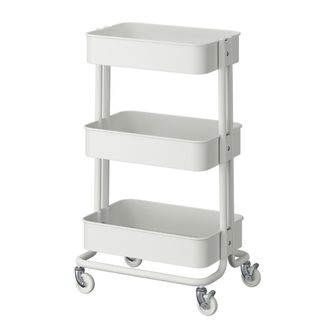 Carrito Auxiliar Blanco Ikea 3 Niveles