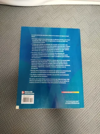 ALGEBRA LINEAL (Spanish Edition)