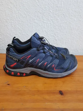 Zapatillas Salomon XA pro Trail Running Azul/Rojo