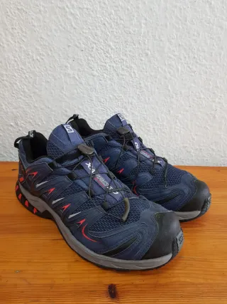 Zapatillas Salomon XA pro Trail Running Azul/Rojo