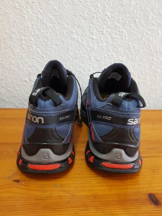 Zapatillas Salomon XA pro Trail Running Azul/Rojo