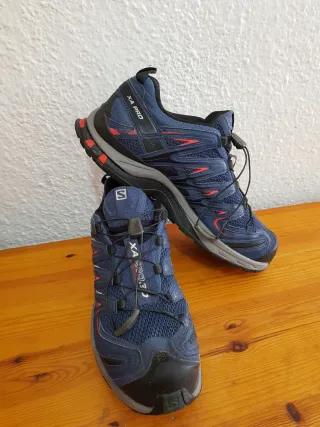 Zapatillas Salomon XA pro Trail Running Azul/Rojo