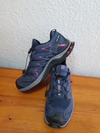 Zapatillas Salomon XA pro Trail Running Azul/Rojo