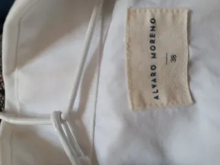 Camisa Álvaro Moreno Talla 38 Blanca