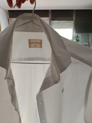 Camisa Álvaro Moreno Talla 38 Blanca