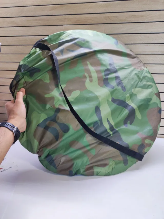 Tienda de campaña camuflaje