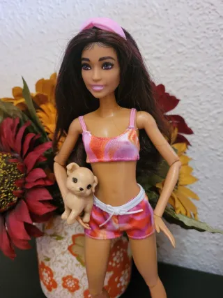 Muñeca Barbie Malibu con Accesorios