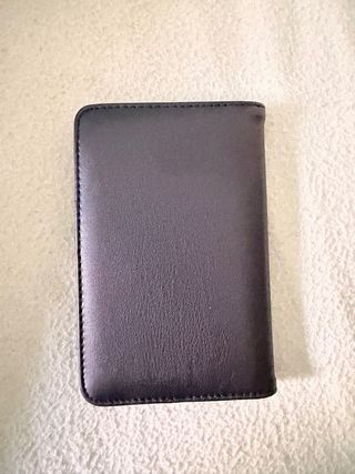 Cartera de piel Scalpers negra