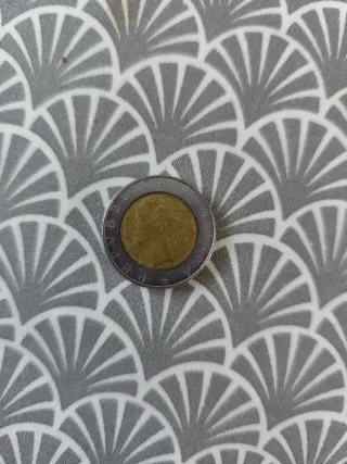 Moneda 500 Liras Italia 1988