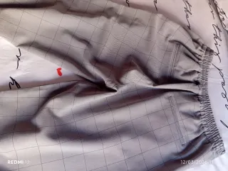 Pantalón casual de cuadros