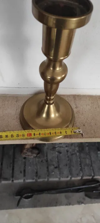 Grandi candelabri in bronzo antichi