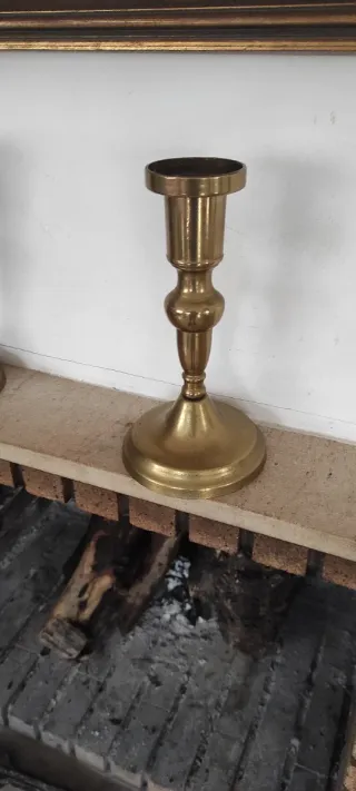 Grandi candelabri in bronzo antichi