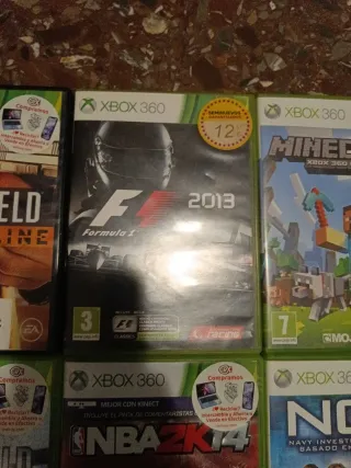 Lote 7 Juegos Xbox 360