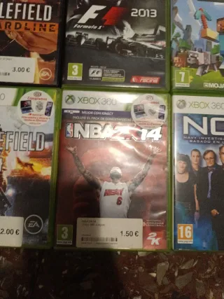 Lote 7 Juegos Xbox 360