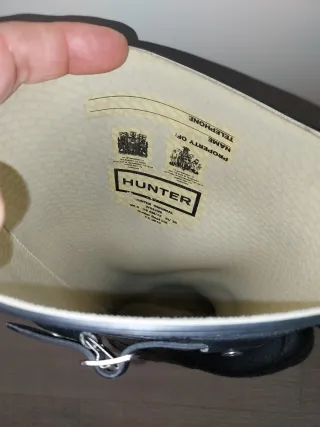 Botas Hunter Negras Talla 38