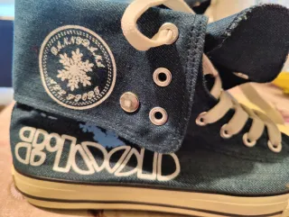 Scarpe The Doors Denim Blu Beige