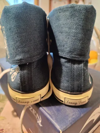 Scarpe The Doors Denim Blu Beige