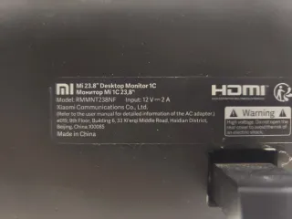 Pantalla PC / TV Negra