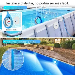 Luz LED Acuática Piscina 10W RGB