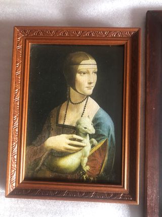 3 Cuadros Antiguos Decorativos