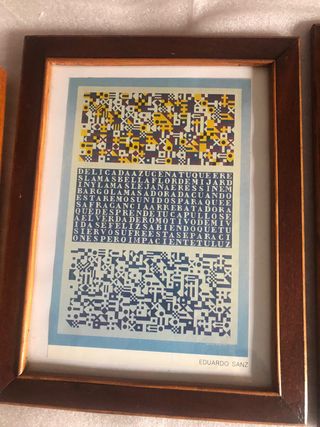 3 Cuadros Antiguos Decorativos