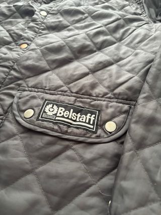 Chaqueta Belstaff acolchada gris
