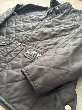 Chaqueta Belstaff acolchada gris