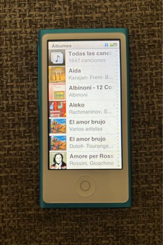 iPod Nano 7ª Gen Azul 16 GB