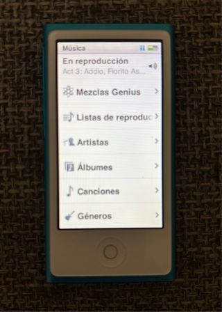iPod Nano 7ª Gen Azul 16 GB