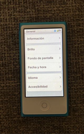 iPod Nano 7ª Gen Azul 16 GB