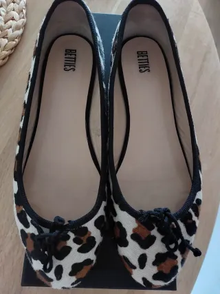 Bailarinas Betties Piel Animal Print