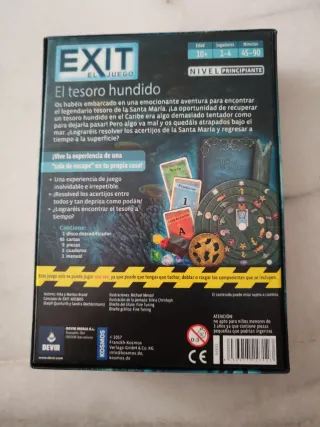 Juego Exit: El Tesoro Hundido