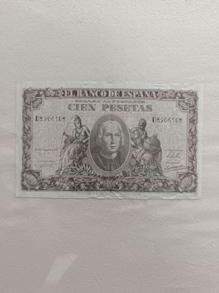 Pack 2 Billetes 100 Pesetas 1940