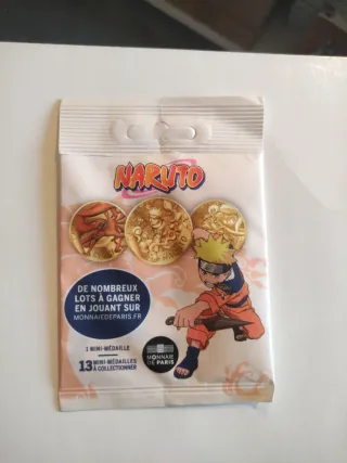 Francia 2023 medalla Naruto Kakashi