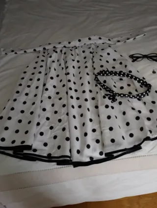 Disfraz Años 60 Lunares Talla Única