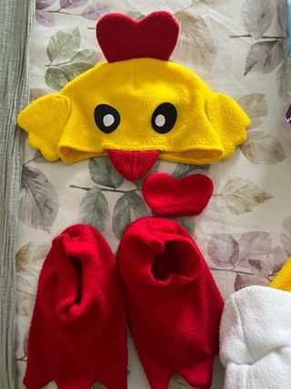 Disfraz de pollito para bebé