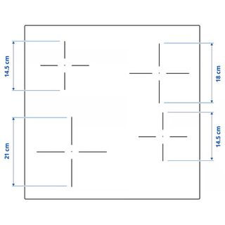 Placa de inducción IKEA