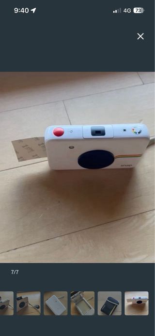 Cámara Polaroid Snap Blanca