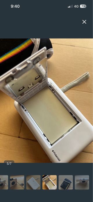 Cámara Polaroid Snap Blanca