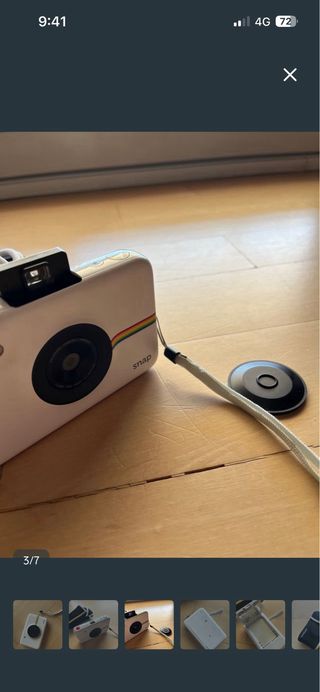 Cámara Polaroid Snap Blanca